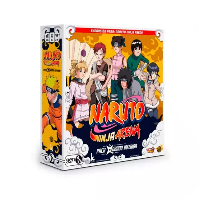 Naruto Ninja Arena: Pack grado inferior