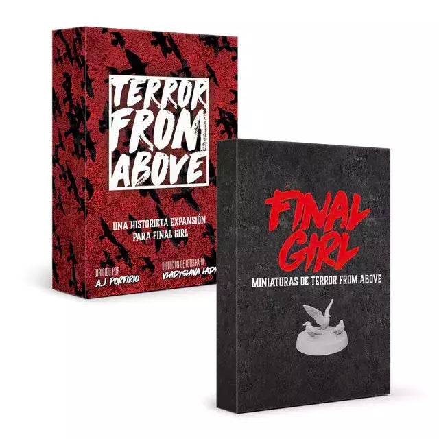 Final Girl Terror From Above y miniaturas pájaros
