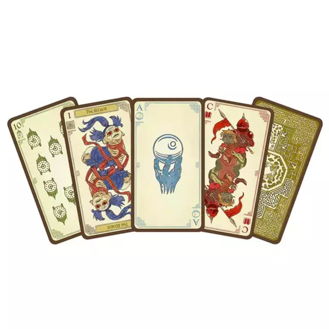 Dentro del Laberinto: El Juego de Cartas.