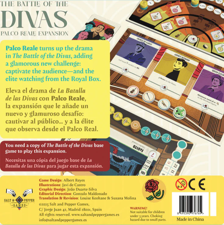 La Batalla de las Divas: Palco Reale (Expansión)