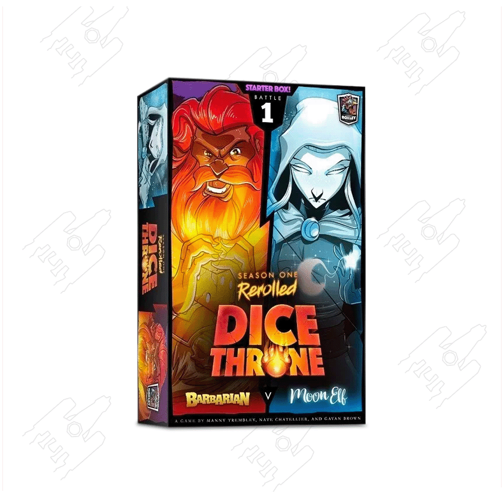Dice Throne 1: Bárbaro vs Elfa lunar