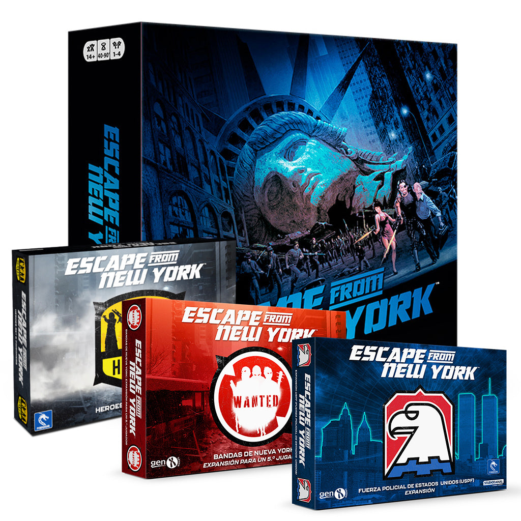 Escape from New York Pack (Juego base + miniaturas y Exp 5to jugador)