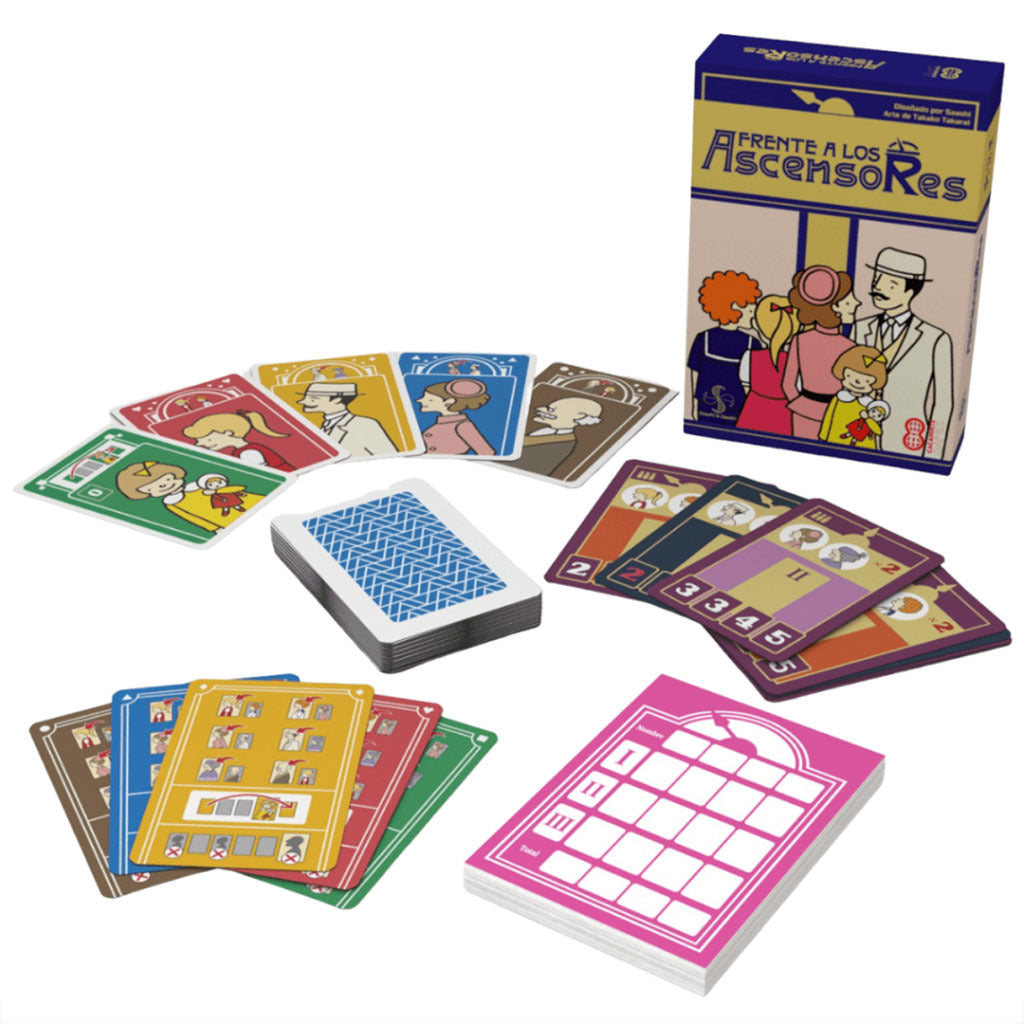 Frente a los Ascensores