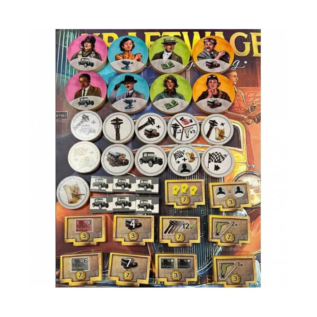 Kraftwagen - Tokens de madera