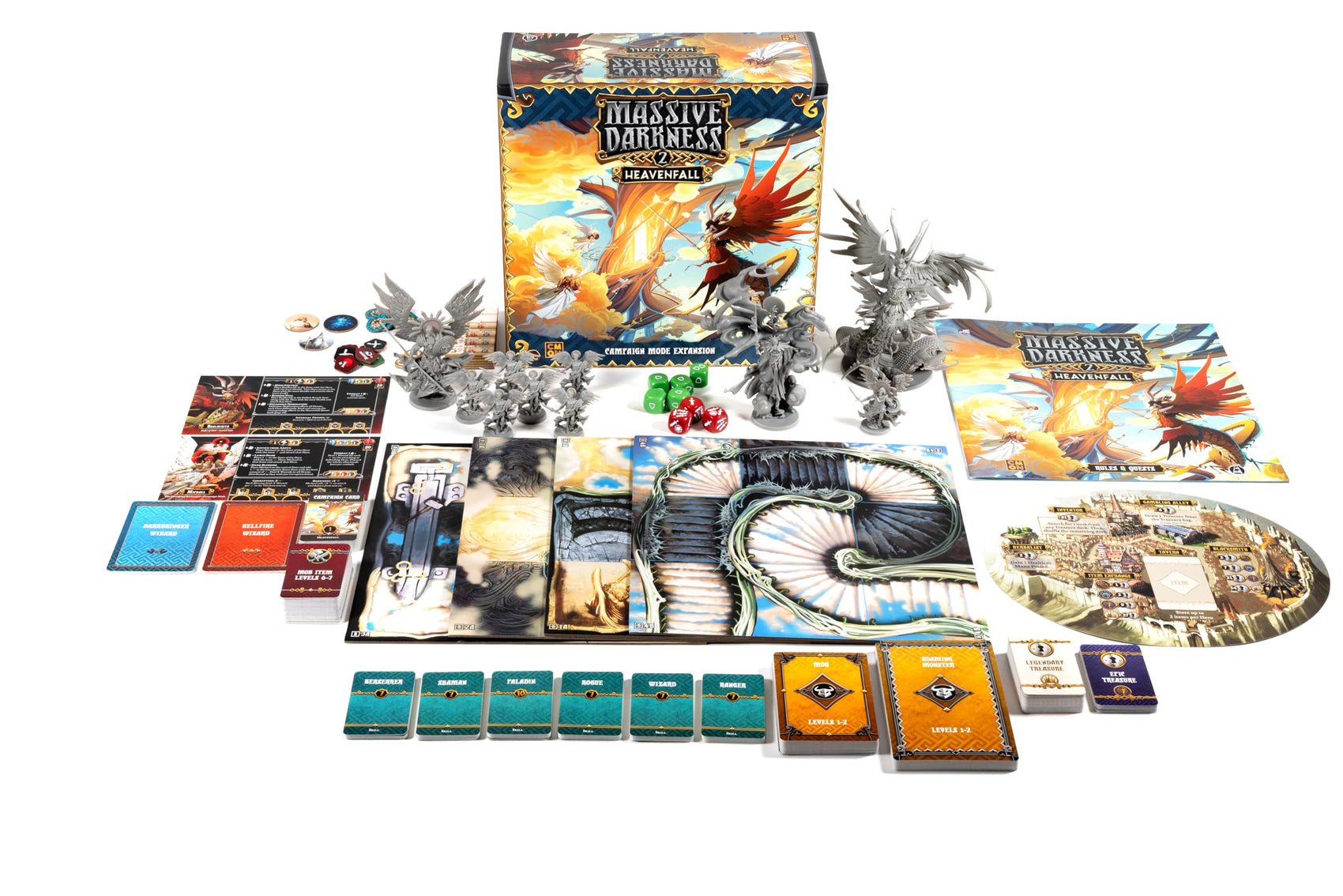 Massive Darkness 2 (Pack) - base + Heavenfall (expansión)