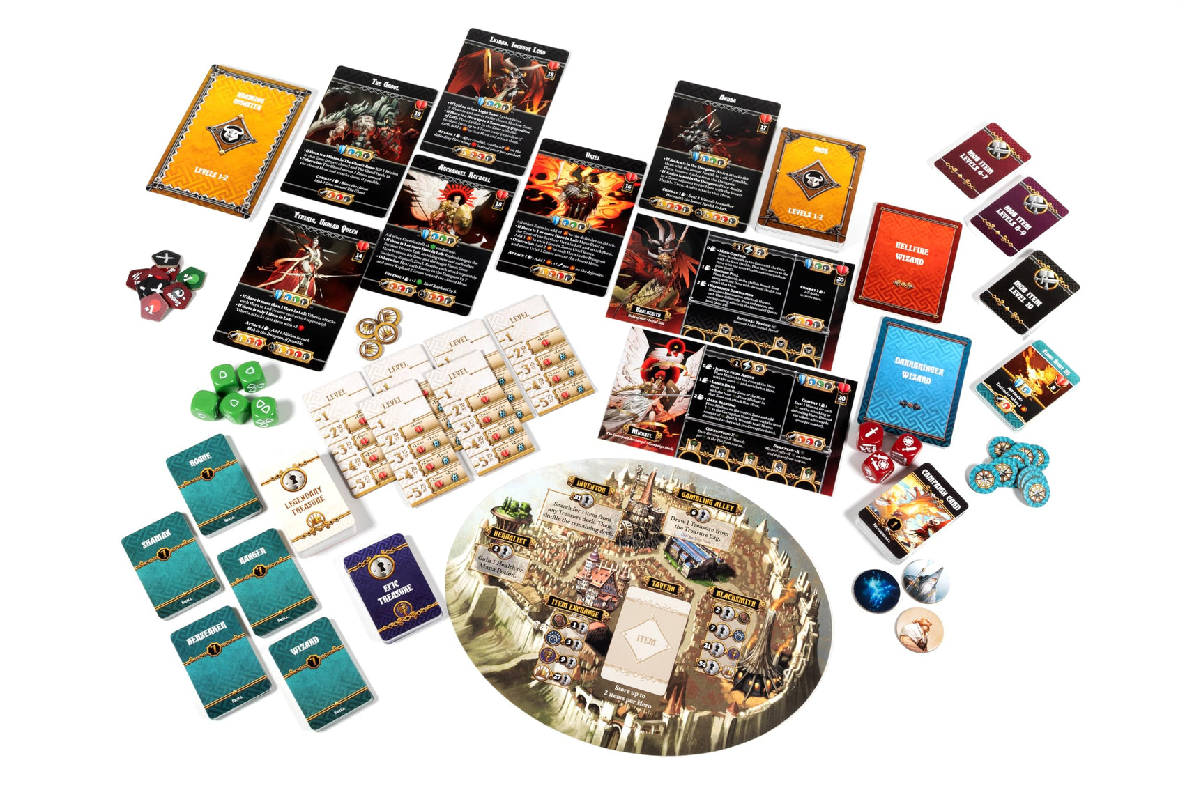 Massive Darkness 2 (Pack) - base + Heavenfall (expansión)