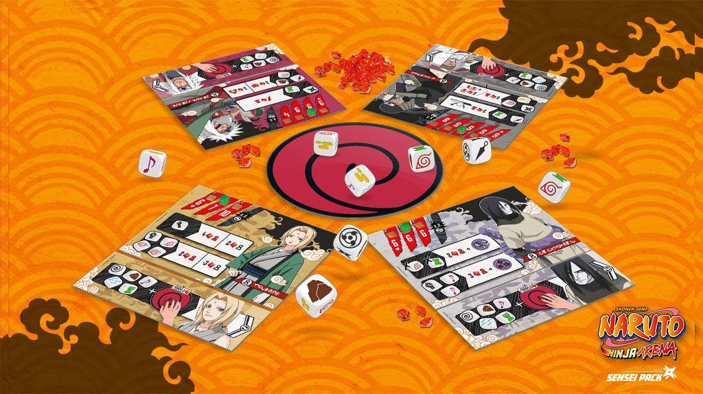 Naruto Ninja Arena Expansión Senseis