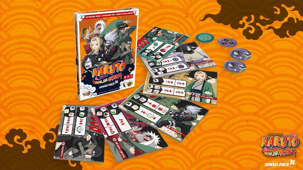 Naruto Ninja Arena Expansión Senseis