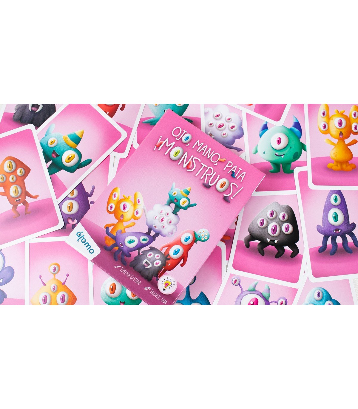 Ojo, mano, pata, Monstruos