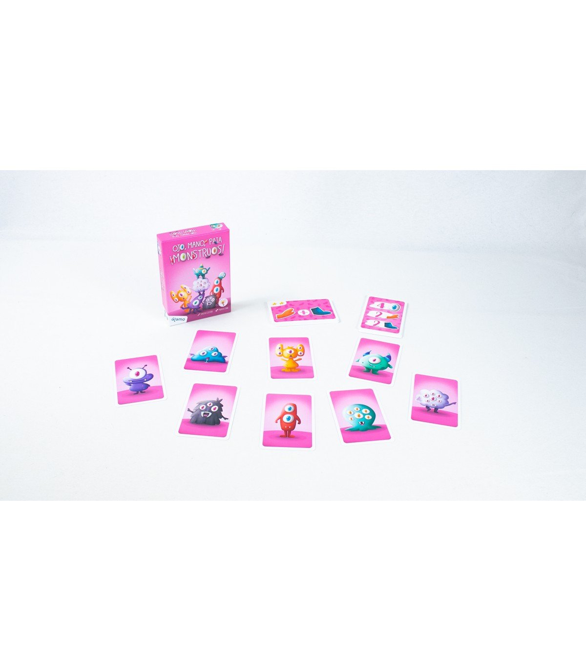 Ojo, mano, pata, Monstruos