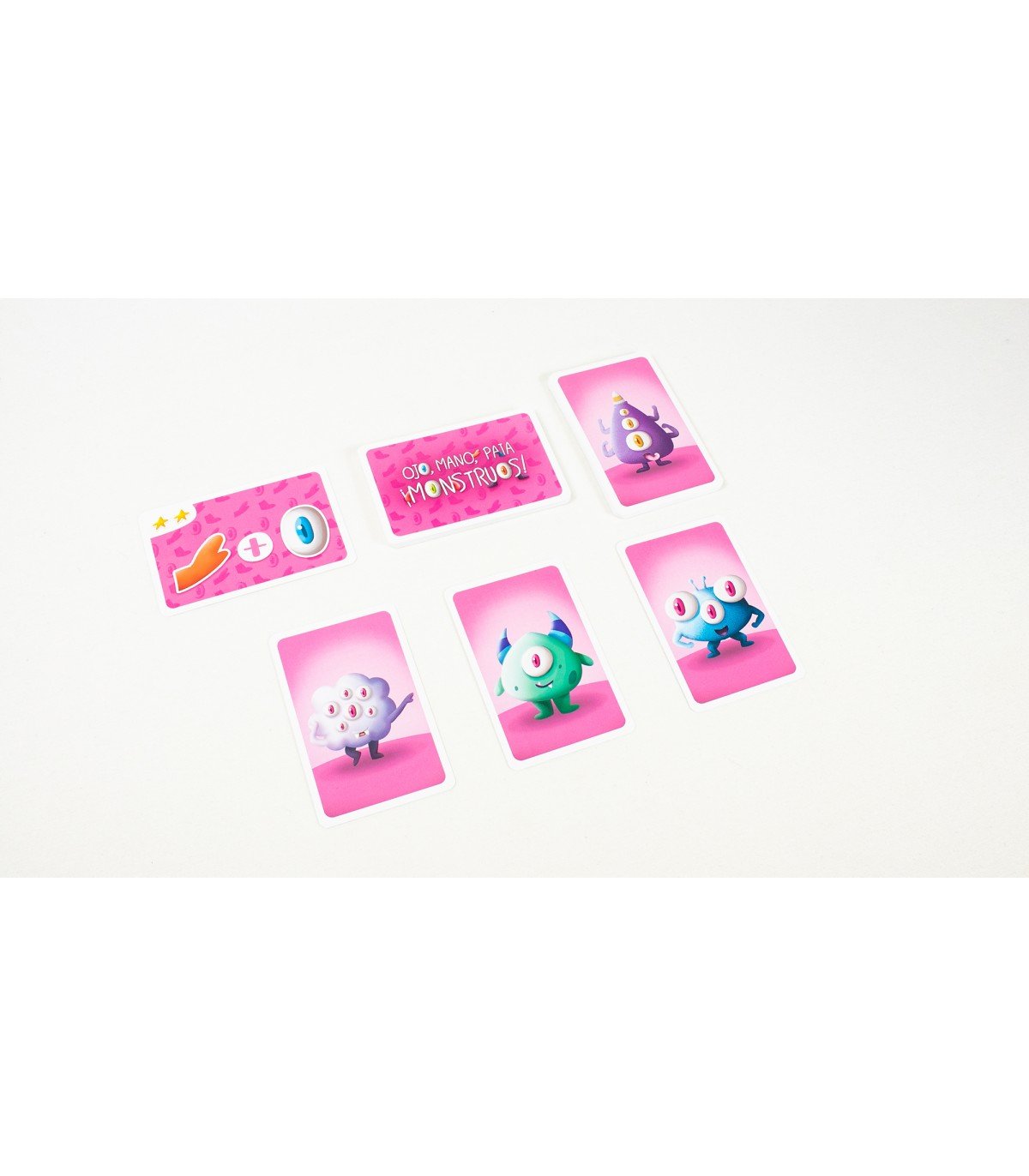 Ojo, mano, pata, Monstruos