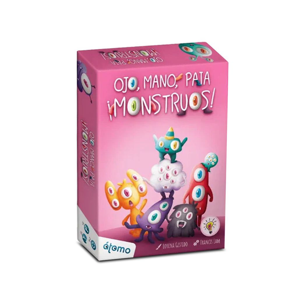 Ojo, mano, pata, Monstruos