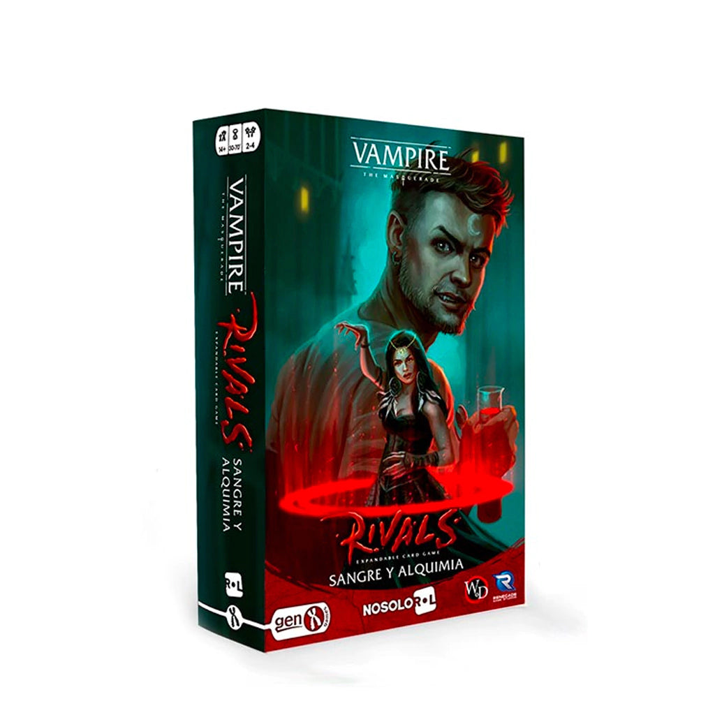 Vampire The Masquerade Rivals Sangre y Alquimia (Expansión)